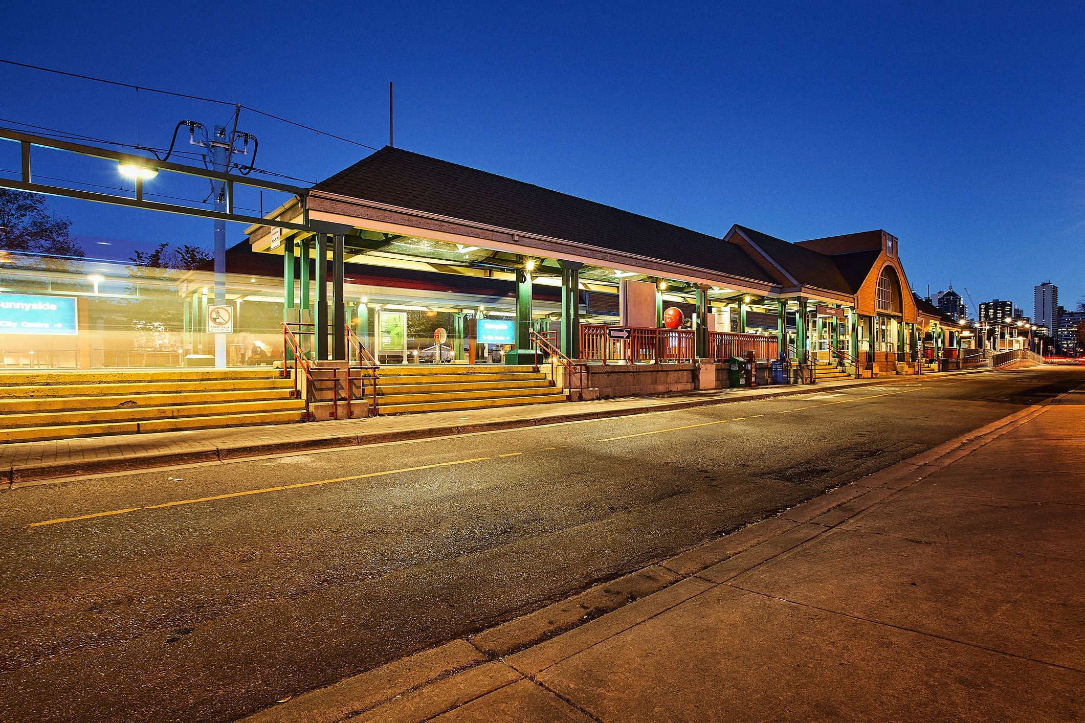 Sunnyside station in Calgary Alberta