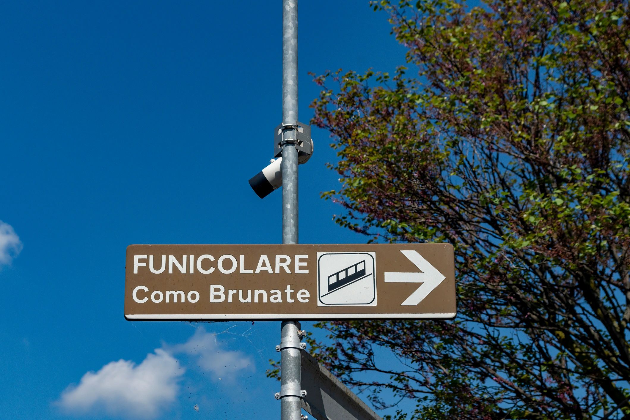 Sign installation and fabrication example