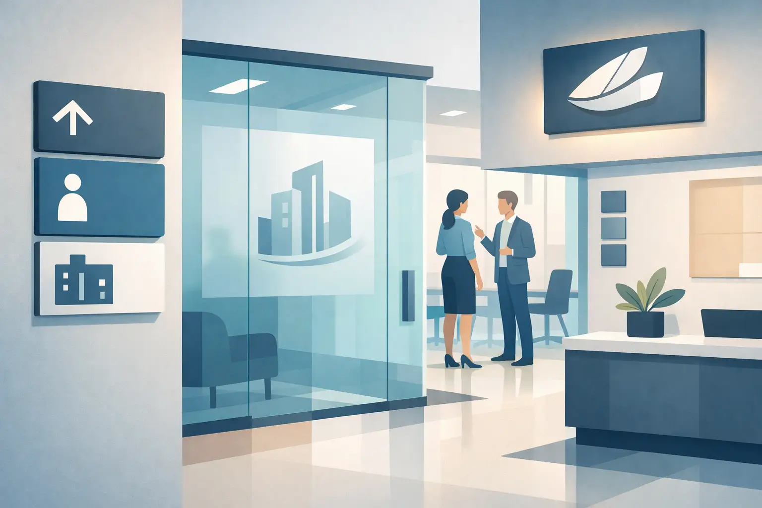 Interior Office Signs Houston Businesses Need