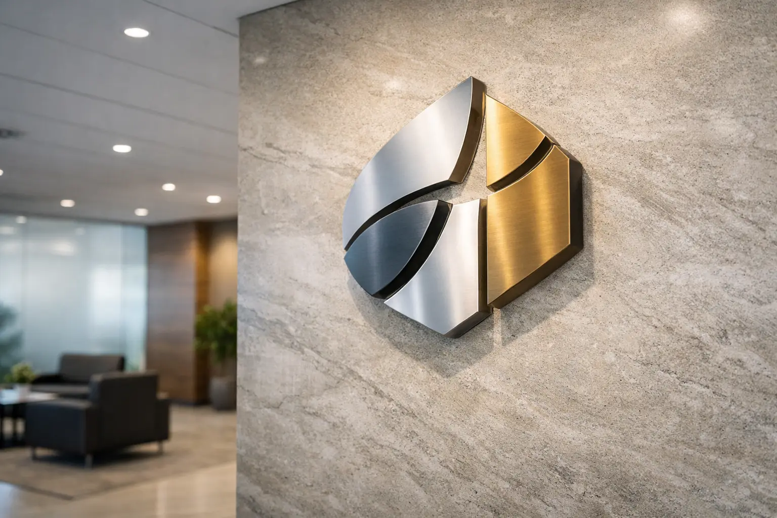 Lobby Logo Wall Signs That Look Established