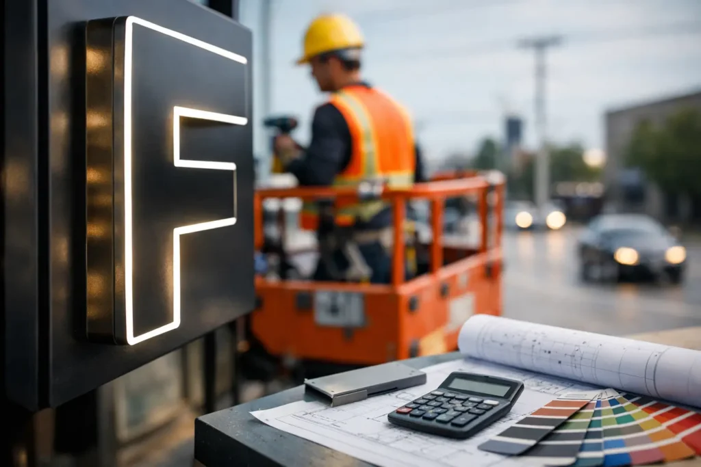 What Drives Commercial Signage Costs?