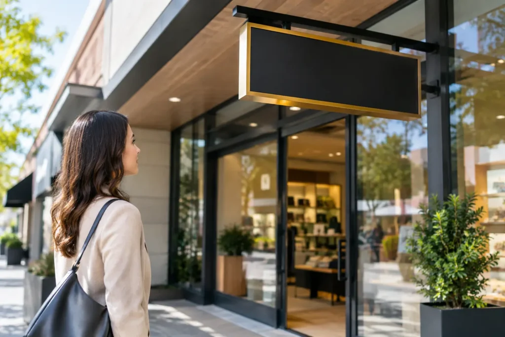 Retail Signage Placement Guide for Better Visibility