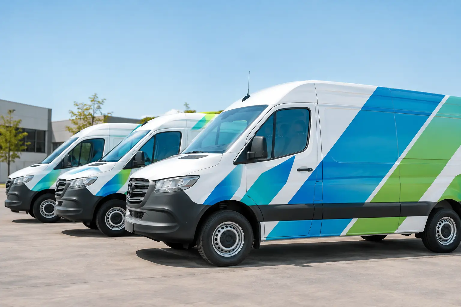 Best Graphics for Fleet Vans That Get Seen